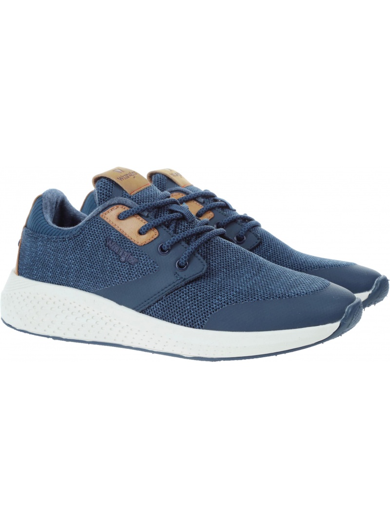 Lekkie Sportowe Półbuty WRANGLER Sequoia City WM91060A 016 Navy