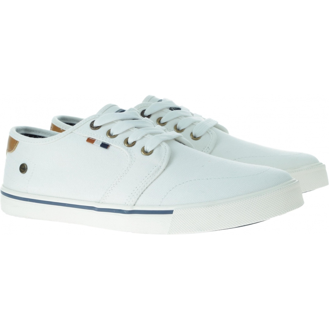 Trampki WRANGLER Mitos Derby WM91100A 098 OFF WHITE - Trampki