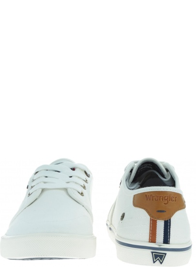 Trampki WRANGLER Mitos Derby WM91100A 098 OFF WHITE - Trampki