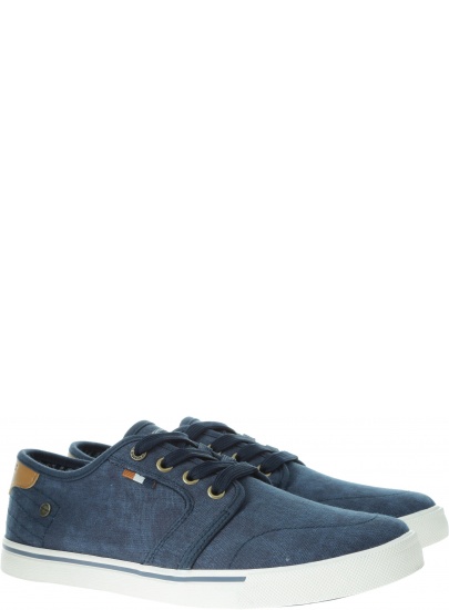 Trampki WRANGLER Mitos Derby WM91100A 014 ROYAL - Trampki