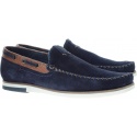 Granatowe MOKASYNY WRANGLER Sharky WM91080A 016 Navy - Mokasyny