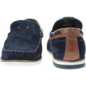 Granatowe MOKASYNY WRANGLER Sharky WM91080A 016 Navy - Mokasyny
