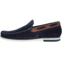 Granatowe MOKASYNY WRANGLER Sharky WM91080A 016 Navy - Mokasyny