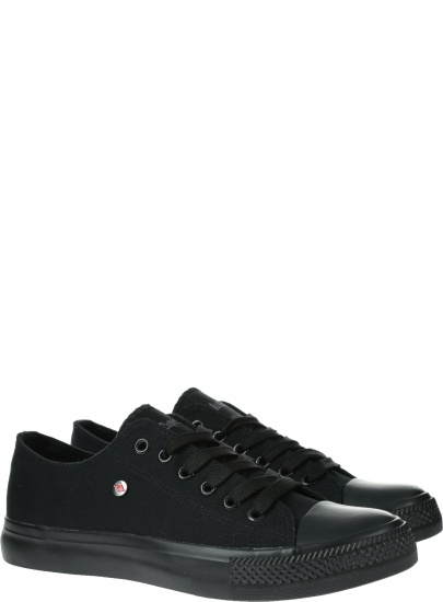 Czarne Trampki LEE COOPER GCW16-1390 - Trampki