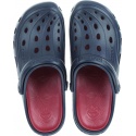 Granatowe Klapki COQUI Jumper 6351 Navy/Dk.Red - Klapki