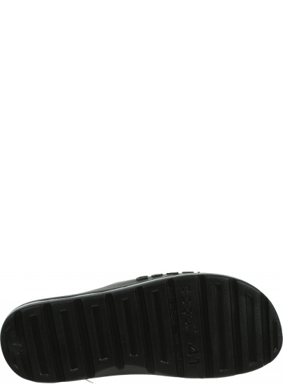 Czarne lekkie Klapki COQUI Long 6371 Black - Klapki