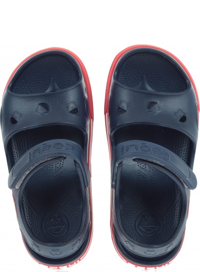 Lekkie Sandały COQUI Fobee 8852 Navy/Red - Sandały