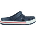 Granatowe Klapki COQUI Lindo 6403 Navy/White - Klapki