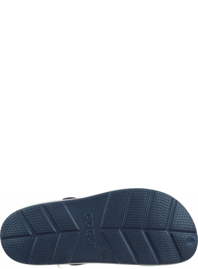 Granatowe Klapki COQUI Lindo 6403 Navy/White - Klapki