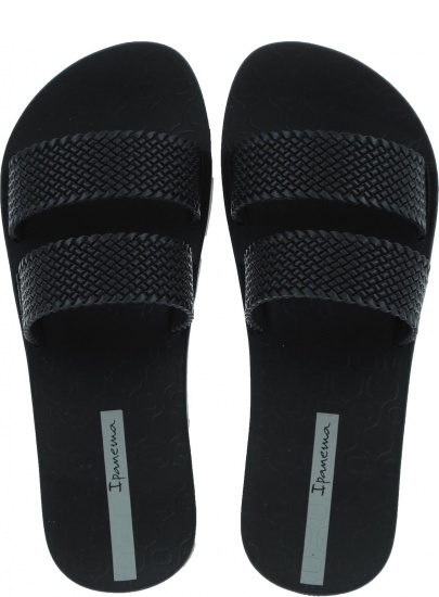 Klapki IPANEMA City Fem 26223 20766 Black/Black - Klapki