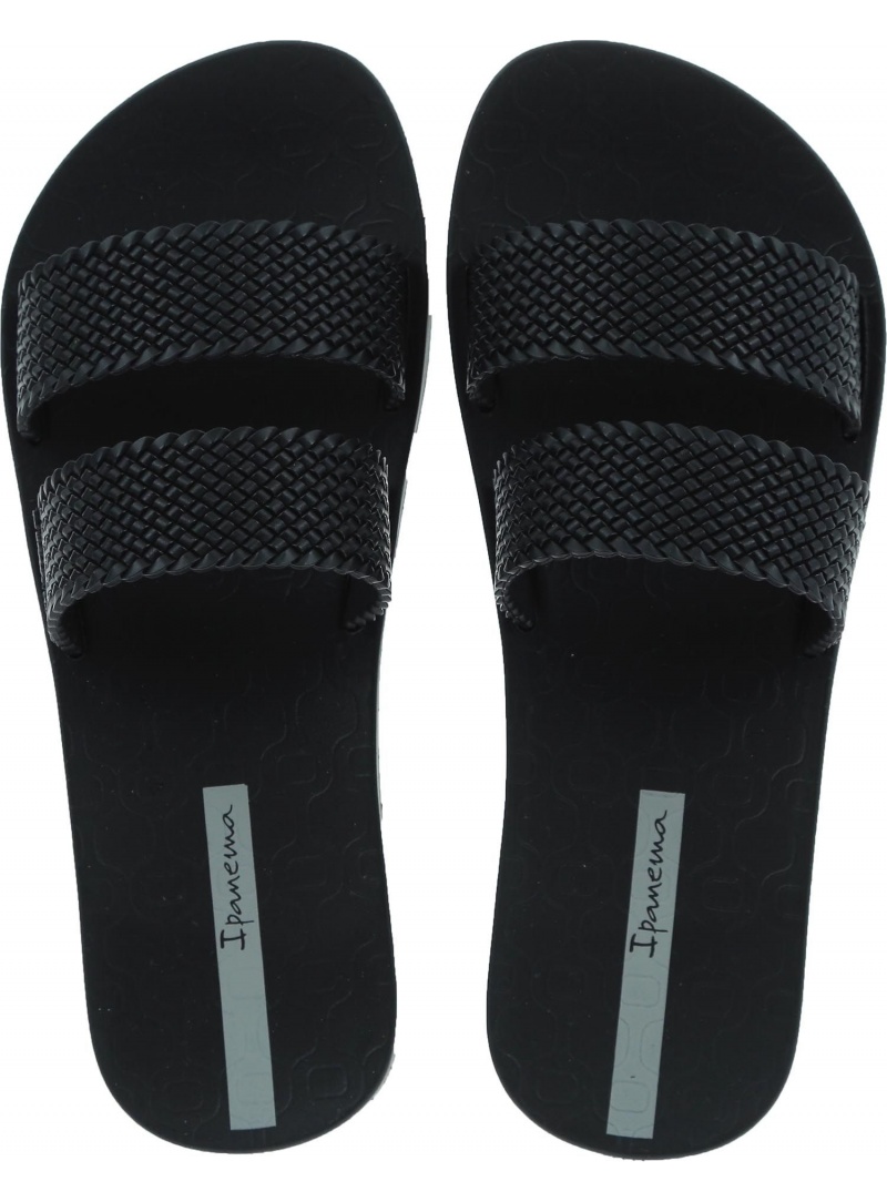 Klapki IPANEMA City Fem 26223 20766 Black/Black - Klapki