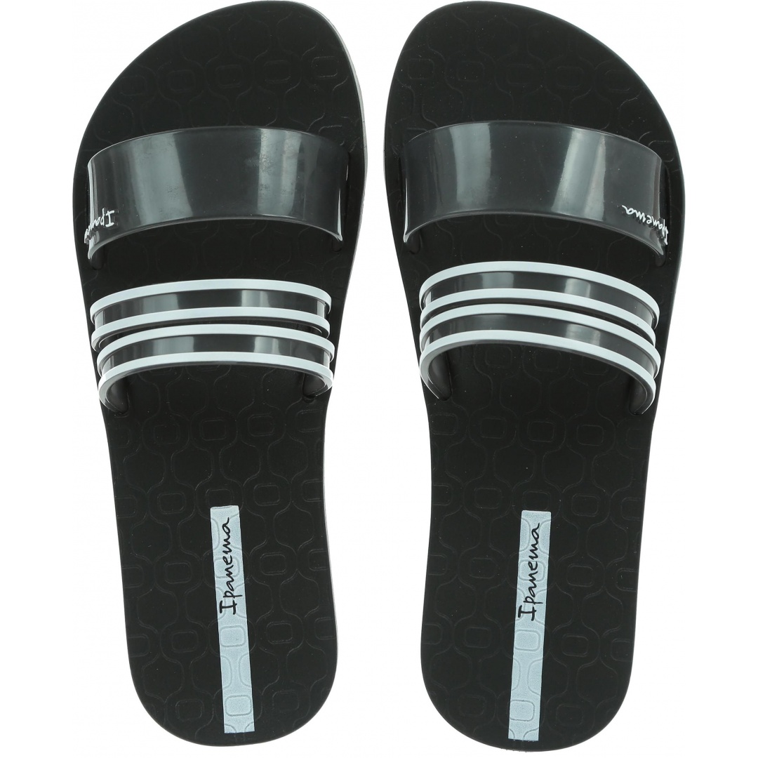 Klapki IPANEMA New Fem 26301 21639 Black/Smoke/White - Klapki