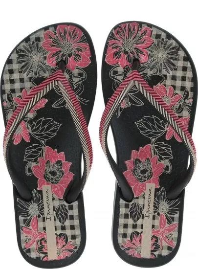 Japonki IPANEMA 82518 22267 Anat Lovely IX Fe Black/Pink -