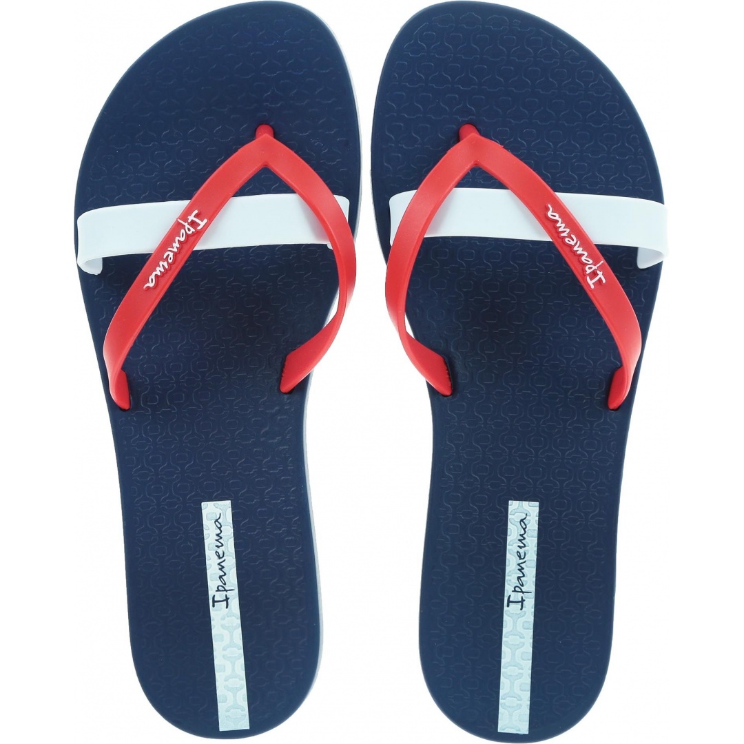 Japonki IPANEMA 81805 23504 Kirei Fem Blue/Red/White - Japonki