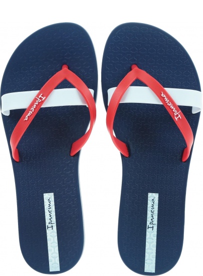 Japonki IPANEMA 81805 23504 Kirei Fem Blue/Red/White - Japonki