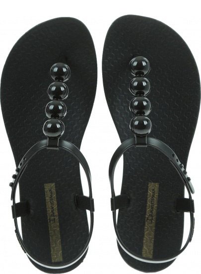 Czarne SANDAŁY IPANEMA CHARM VI SANDAL FEM 82517 20766
