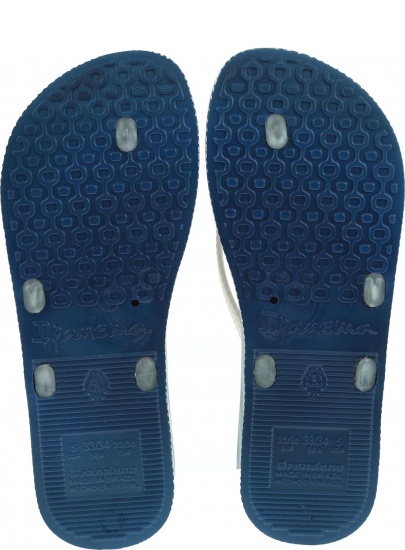 Niebieskie Japonki IPANEMA Bossa Soft III Fe Blue/Silver -