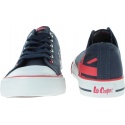 Granatowe Trampki LEE COOPER Low Cut 1 - Trampki