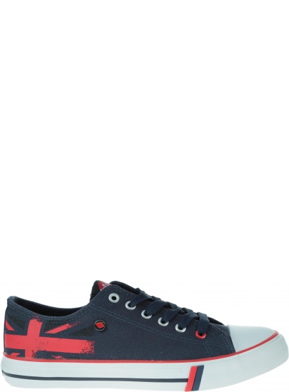 Granatowe Trampki LEE COOPER Low Cut 1 - Trampki