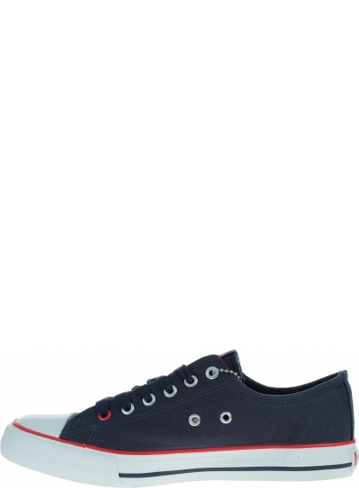 Granatowe Trampki LEE COOPER Low Cut 1 - Trampki