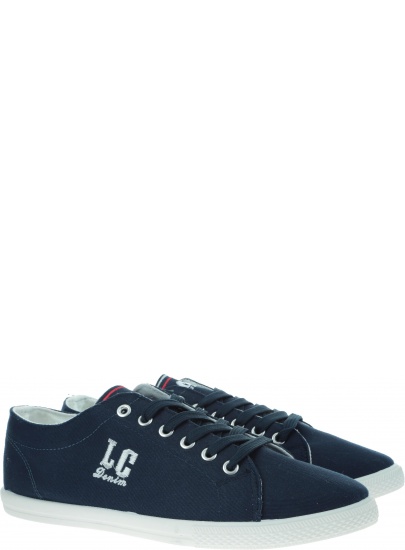 Granatowe Trampki LEE COOPER Master V-23 - Trampki