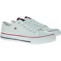 Białe kultowe TRAMPKI Lee Cooper Low Cut 3-A - Trampki