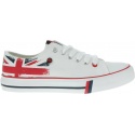 Białe damskie TRAMPKI Lee Cooper Low Cut 1 - Trampki