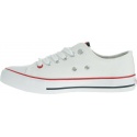 Białe damskie TRAMPKI Lee Cooper Low Cut 1 - Trampki