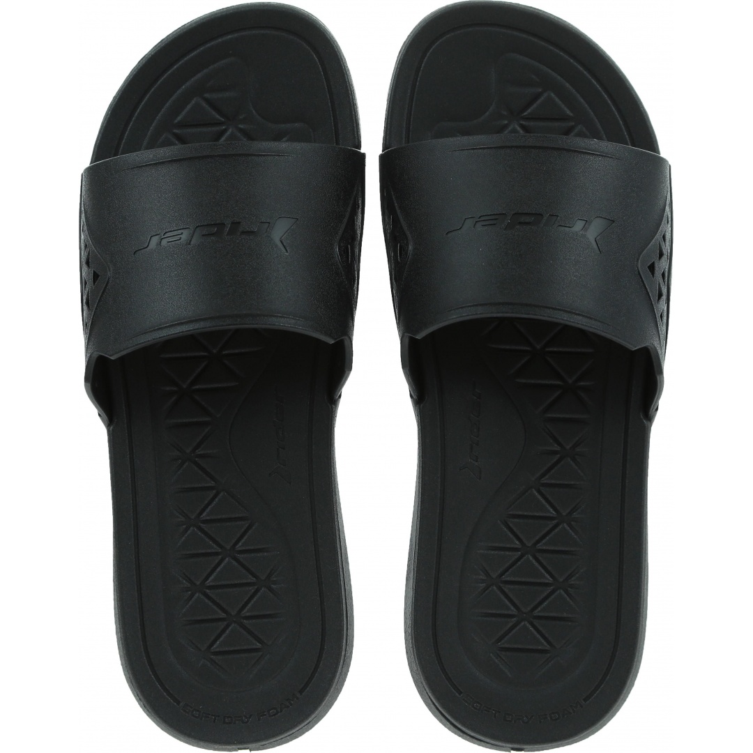 Klapki Rider 82496 24582 Infinity II Slide AD Black/Black -