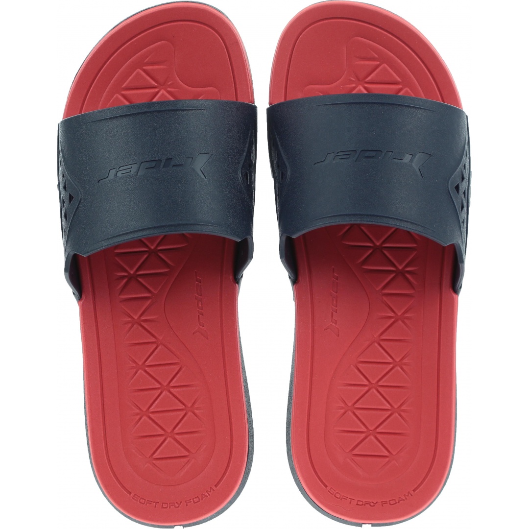 Klapki Rider 82496 24642 Infinity II Slide AD Blue/Red - Klapki