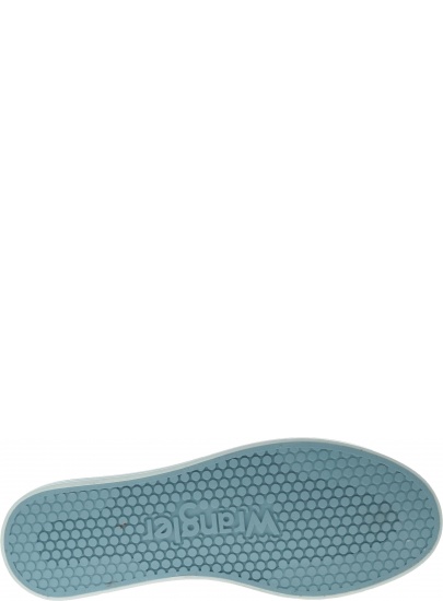 Trampki na platformie WRANGLER Java WL91550A WHITE - Trampki