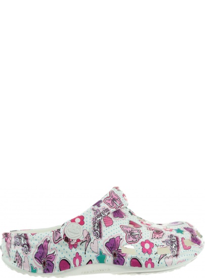 Lekkie Klapki COQUI Big Frog Printed 8114 Pearl - Japonki