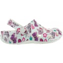 Lekkie Klapki COQUI Big Frog Printed 8114 Pearl - Japonki