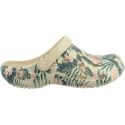 Lekkie Klapki COQUI Tina Printed 1353 Beige Tropical - Klapki