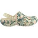 Lekkie Klapki COQUI Tina Printed 1353 Beige Tropical - Klapki