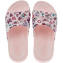 Lekkie Klapki COQUI Long Printed 6375 Candy Pink - Japonki