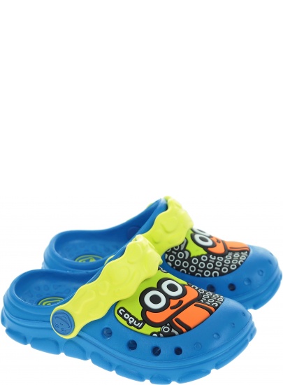 Lekkie Klapki COQUI Stoney 9383 Sea Blue/Citrus - Japonki