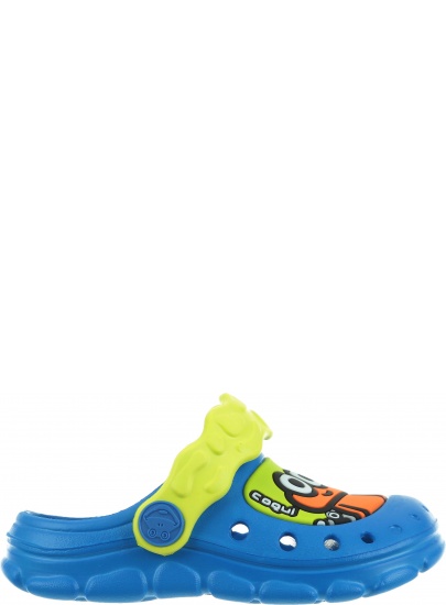 Lekkie Klapki COQUI Stoney 9383 Sea Blue/Citrus - Japonki