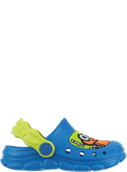 Lekkie Klapki COQUI Stoney 9383 Sea Blue/Citrus - Japonki