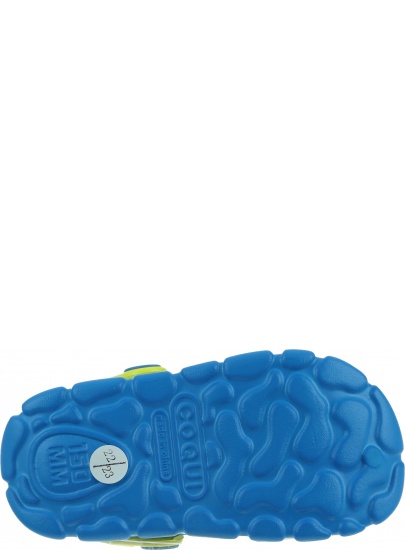 Lekkie Klapki COQUI Stoney 9383 Sea Blue/Citrus - Japonki