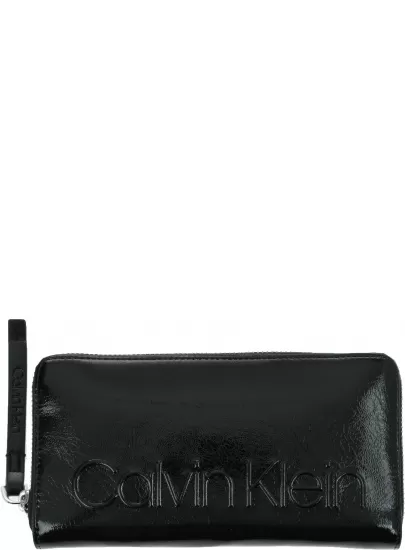 Portfel CALVIN KLEIN Edged Large Ziparounds K60K605088 001 -
