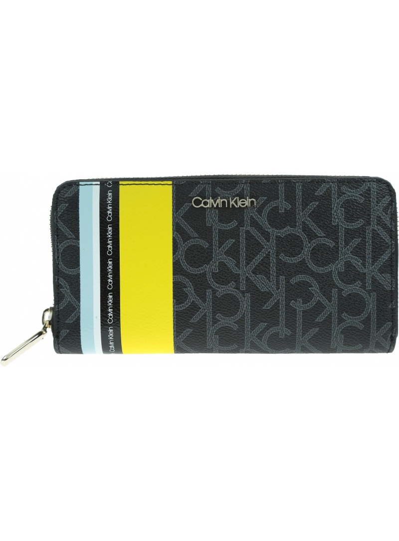 Portfel CALVIN KLEIN Monogram LRG K60K605107 910 - Portfele