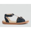 Sandały Bobux 835304 CLASSIC HERA SANDAL NAVY + GOLD - Sandały