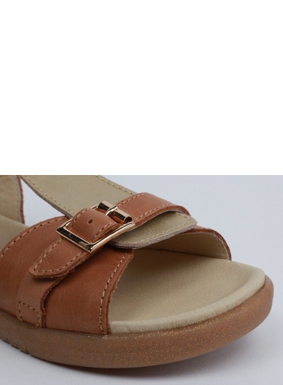 Sandały Bobux 835307 CLASSIC HERA SANDAL CARAMEL + MISTY GOLD -