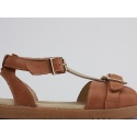 Sandały Bobux 835307 CLASSIC HERA SANDAL CARAMEL + MISTY GOLD -