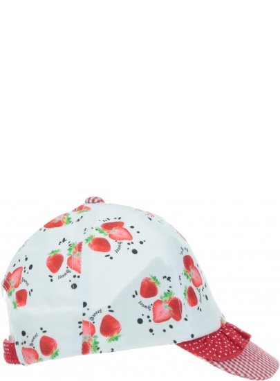 Czapka z Daszkiem w truskawki MAXIMO 93503-881000 - Czapki
