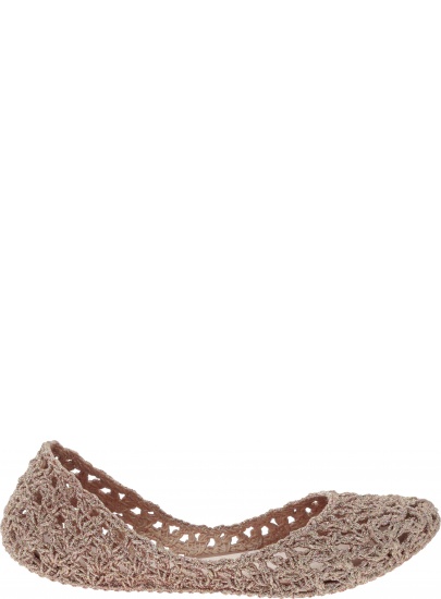 Różowe Balerinki MELISSA Campana Crochet 32246 51801 - Baleriny