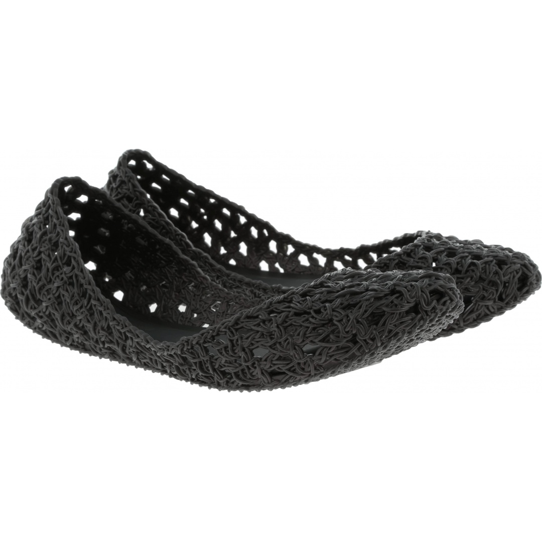 Czarne Balerinki MELISSA Campana Crochet 32246 19936 - Baleriny