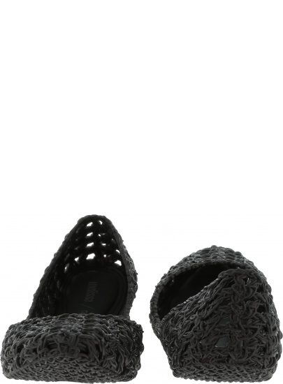 Czarne Balerinki MELISSA Campana Crochet 32246 19936 - Baleriny