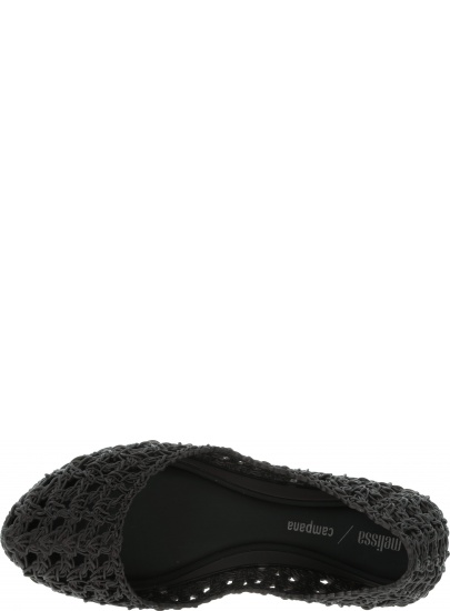 Czarne Balerinki MELISSA Campana Crochet 32246 19936 - Baleriny